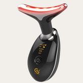 AGELESSGLOW 7-IN-1 FACE & NECK MASSAGER. RED LIGHT THERAPY