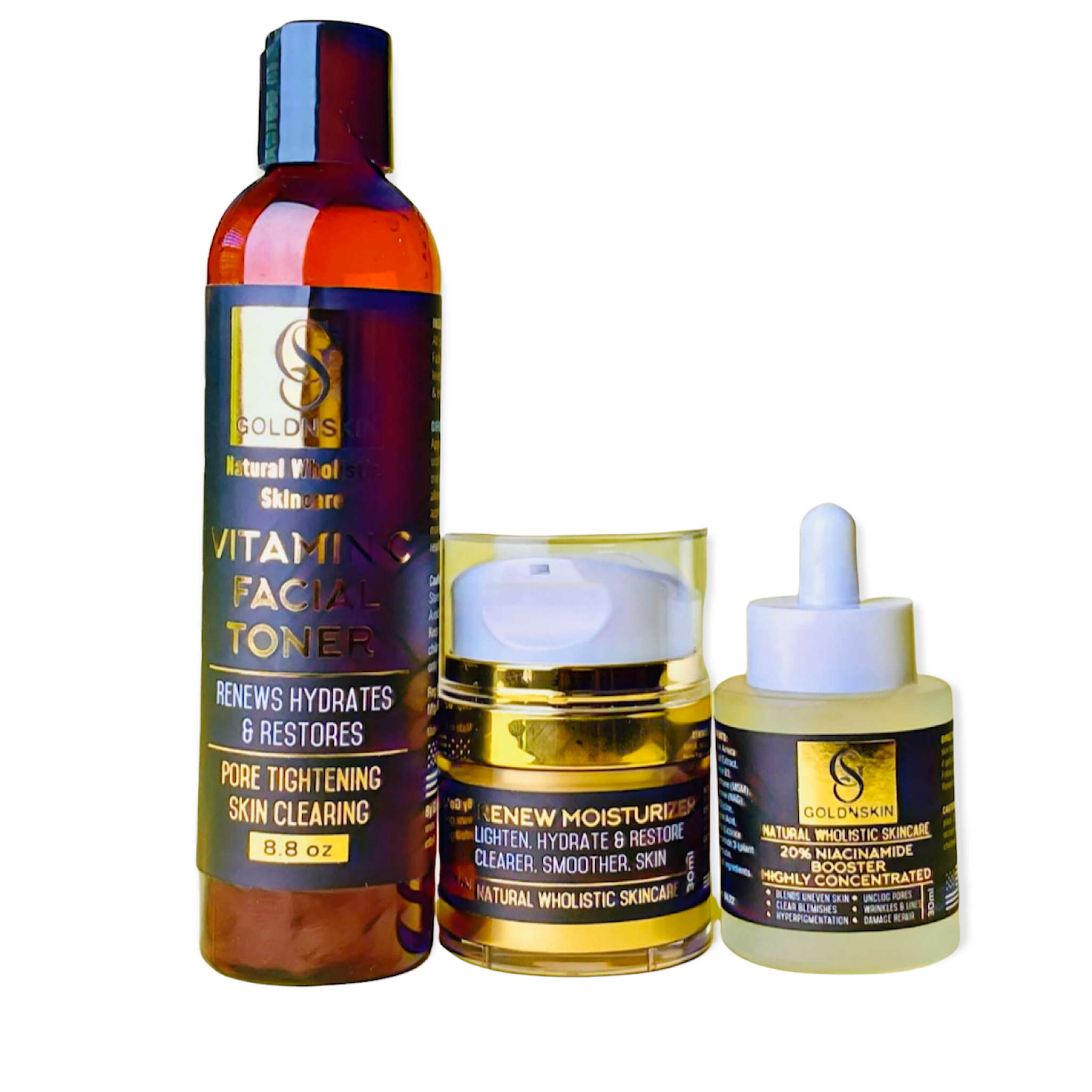 Goldnskin 20% niacinamide hyperpigmentation serum bundle 