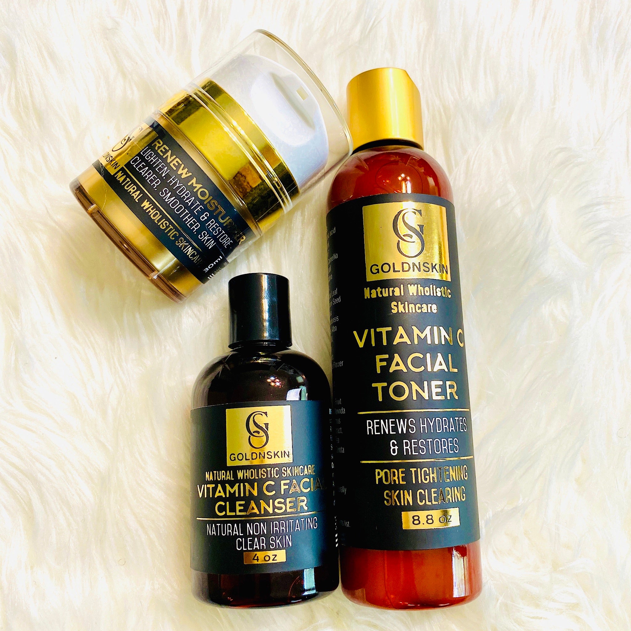 Vitamin C 3 PIECE  Anti-aging facial bundle
